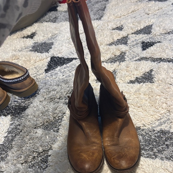 Frye Shoes - Frye Brown Heeled Boots